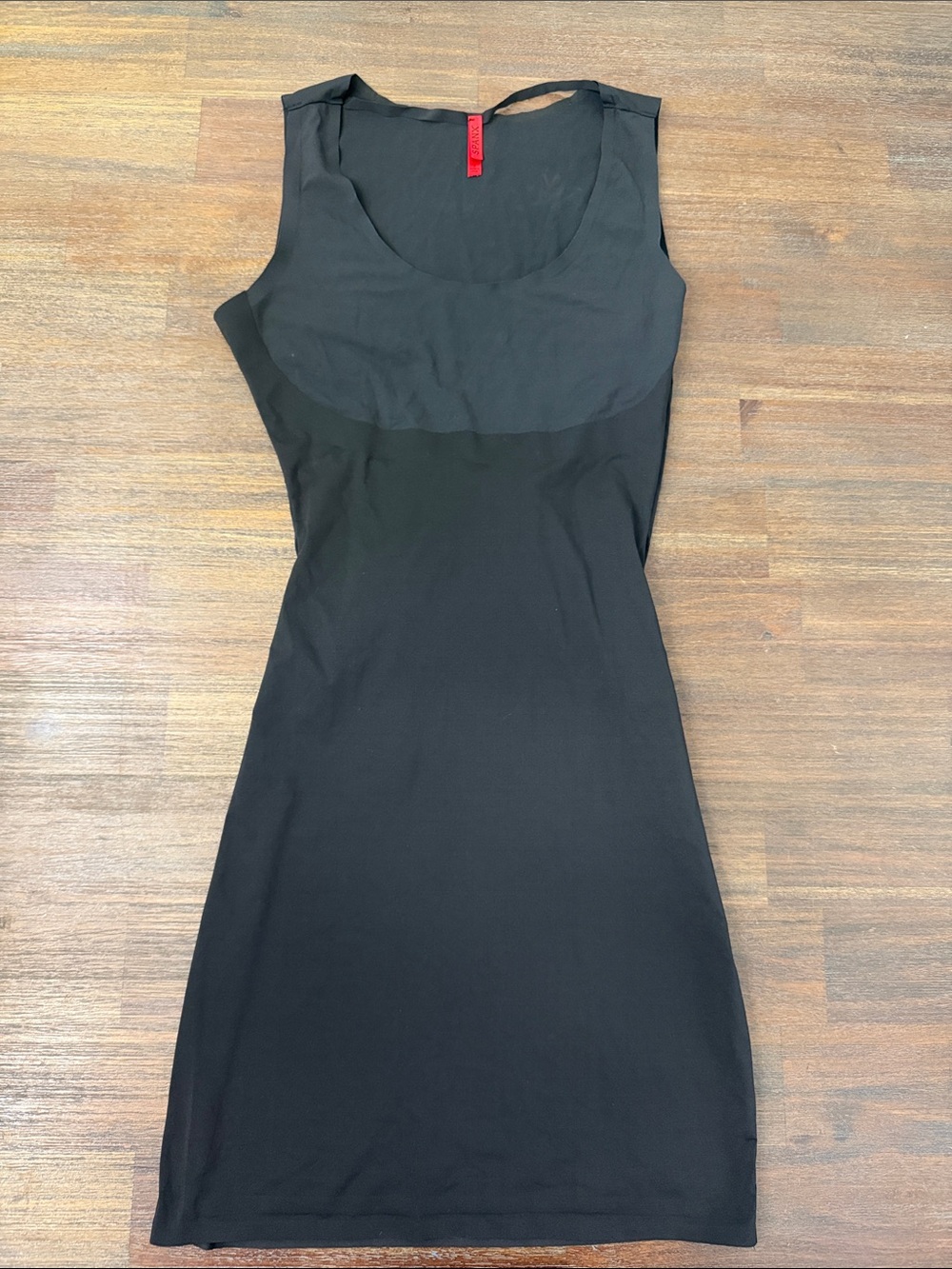 SPANX Black Sleeveless Shaping Tank Dress